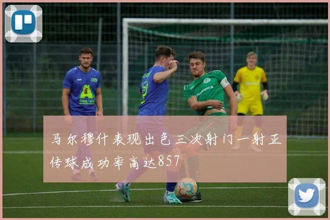 马尔穆什表现出色三次射门一射正传球成功率高达857